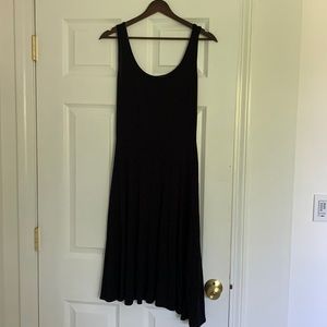 Olivia Rae black swing midi dress